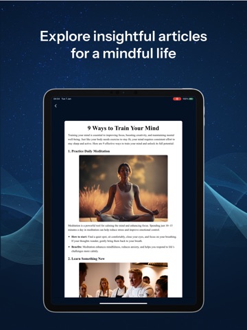 Calmify - Sleep & Meditation iPad screenshot