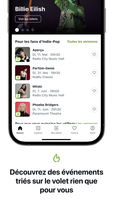Screenshot #1 pour viagogo Bilhetes