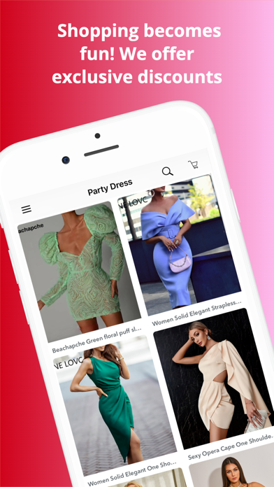 Luxury Clothing Fashion Shop Screenshot
