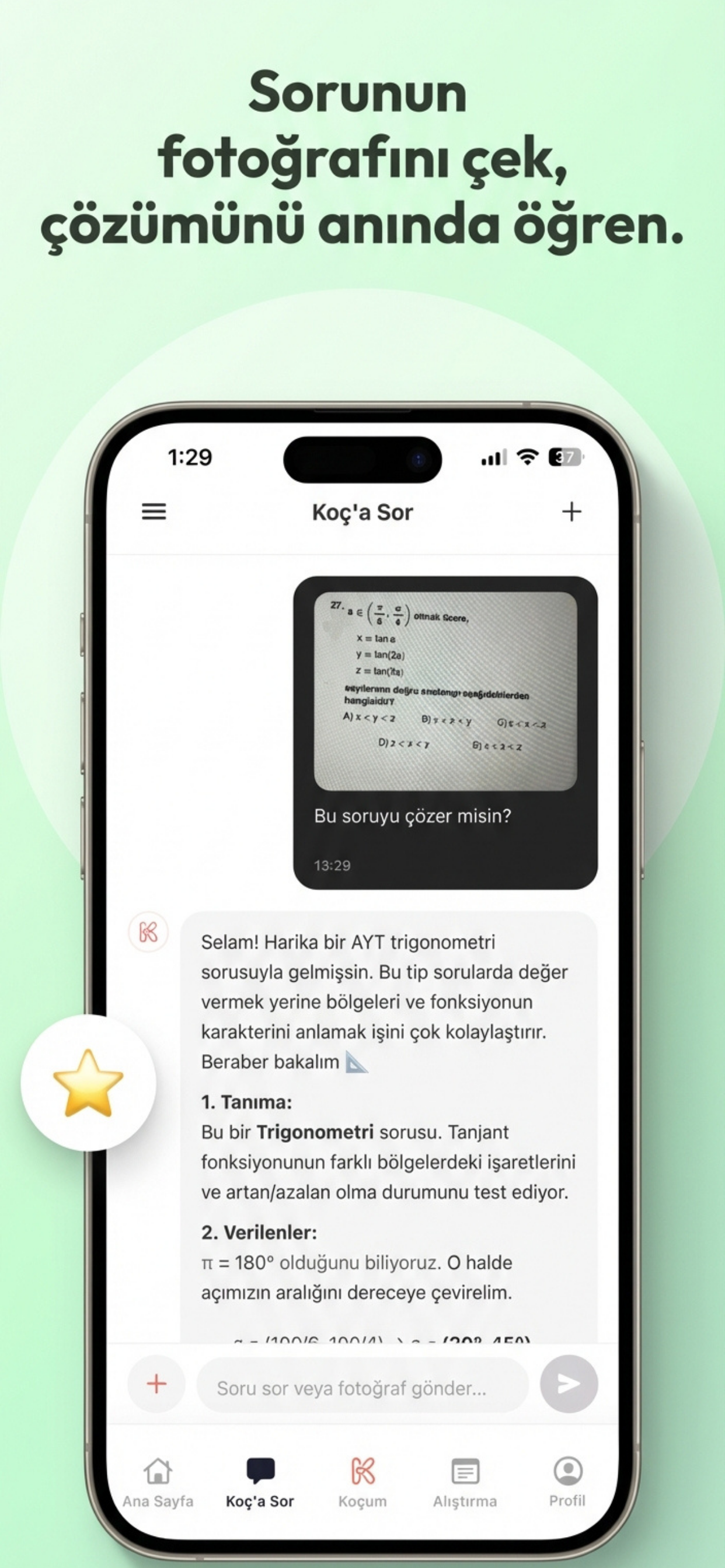 Koç’a Sor – YKS & LGS Soru Çöz