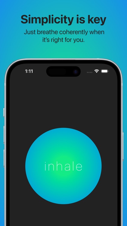 Sym Breathing: HRV Coherence