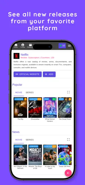Streaming Discovery screenshot 2