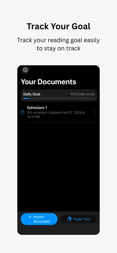Simple Speed Reader screenshot 3