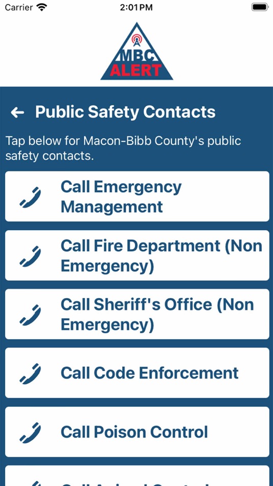 #7. MBCALERT (iOS) 由: Macon-Bibb Emergency Management Agency