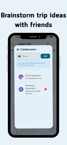 Wandersy: Plan Trips Together Screenshot 3 of 3