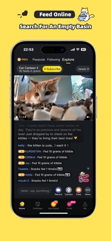 Purrrr-Feed&Rescue Stray Cats iPhone screenshot