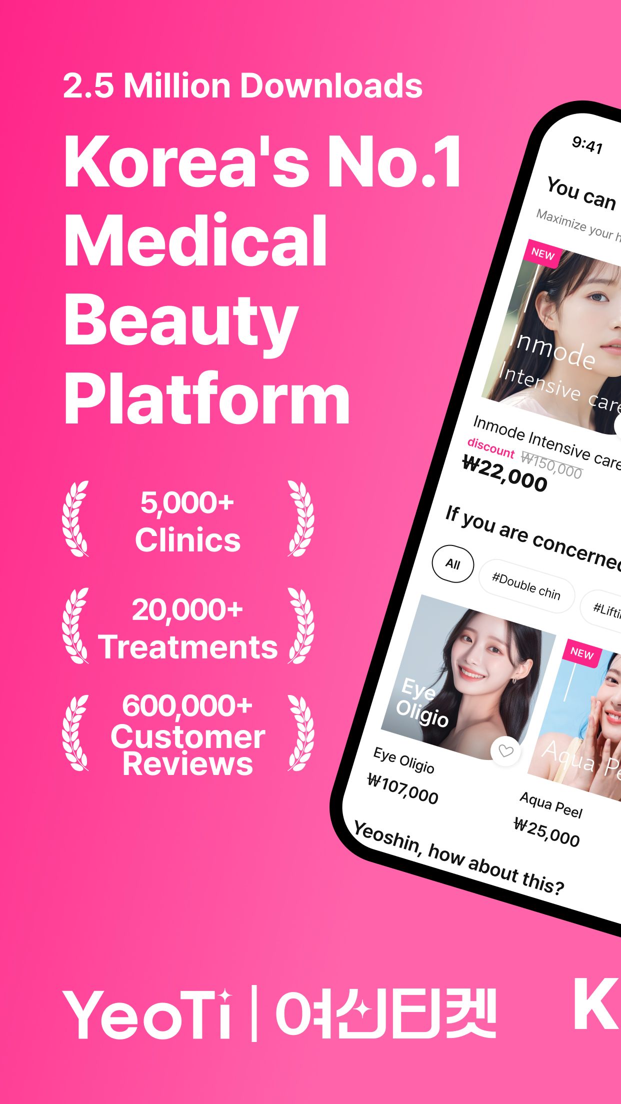 YeoTi, Korean Skin Clinic App