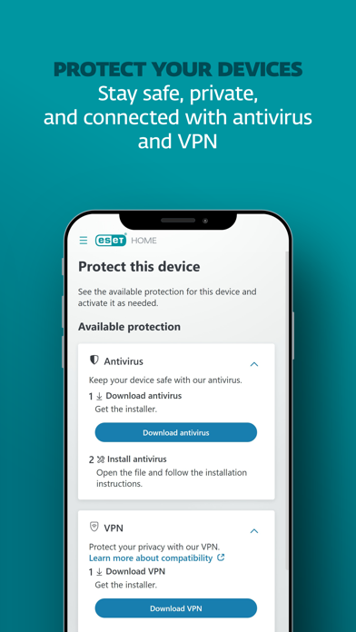 ESET HOME iPhone screenshot 4 - Productivity app