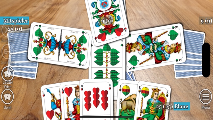 Schafkopf am Stammtisch