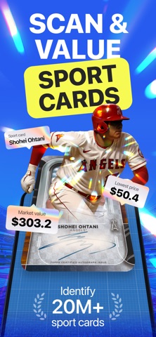 TCG Sports Card Scanner iPhone screenshot