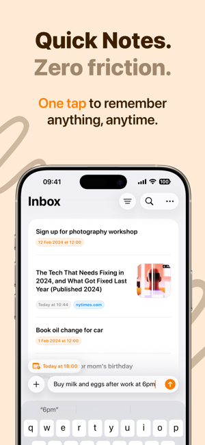 Quick Notes - Capture Screenshot