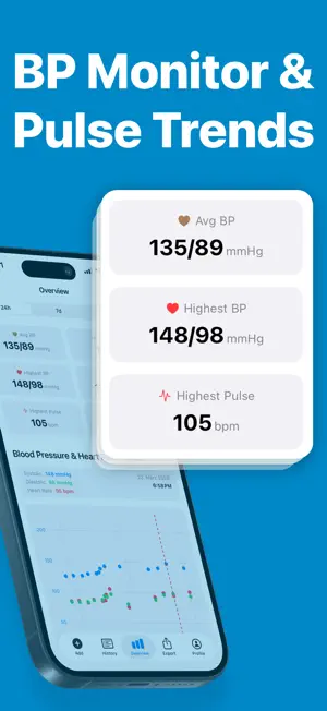 Blood Pressure Log: BP Tracker screenshot 2