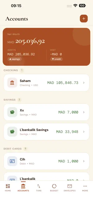 Floussek - Smart Budget screenshot 2