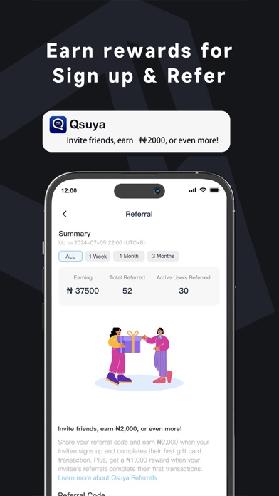 Qsuya-Sell Gift Card for Naira Screenshot