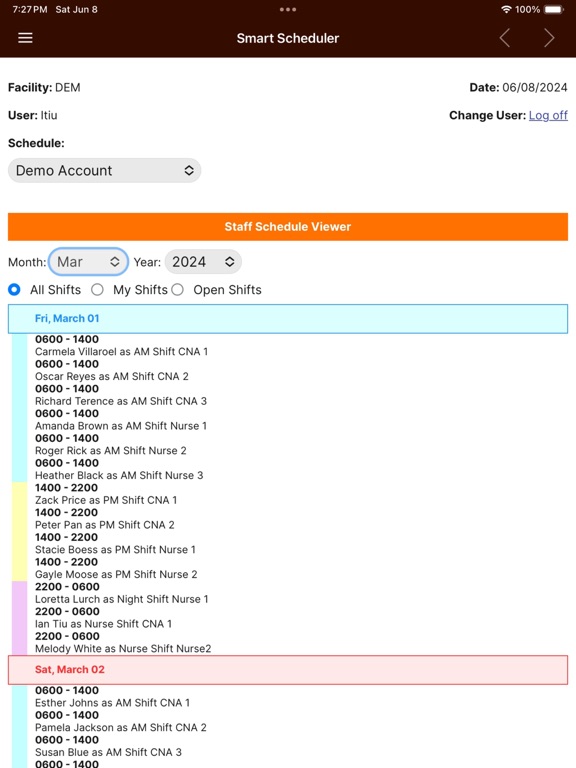 Infosys IGTSoft iPad screenshot 6 - Productivity app