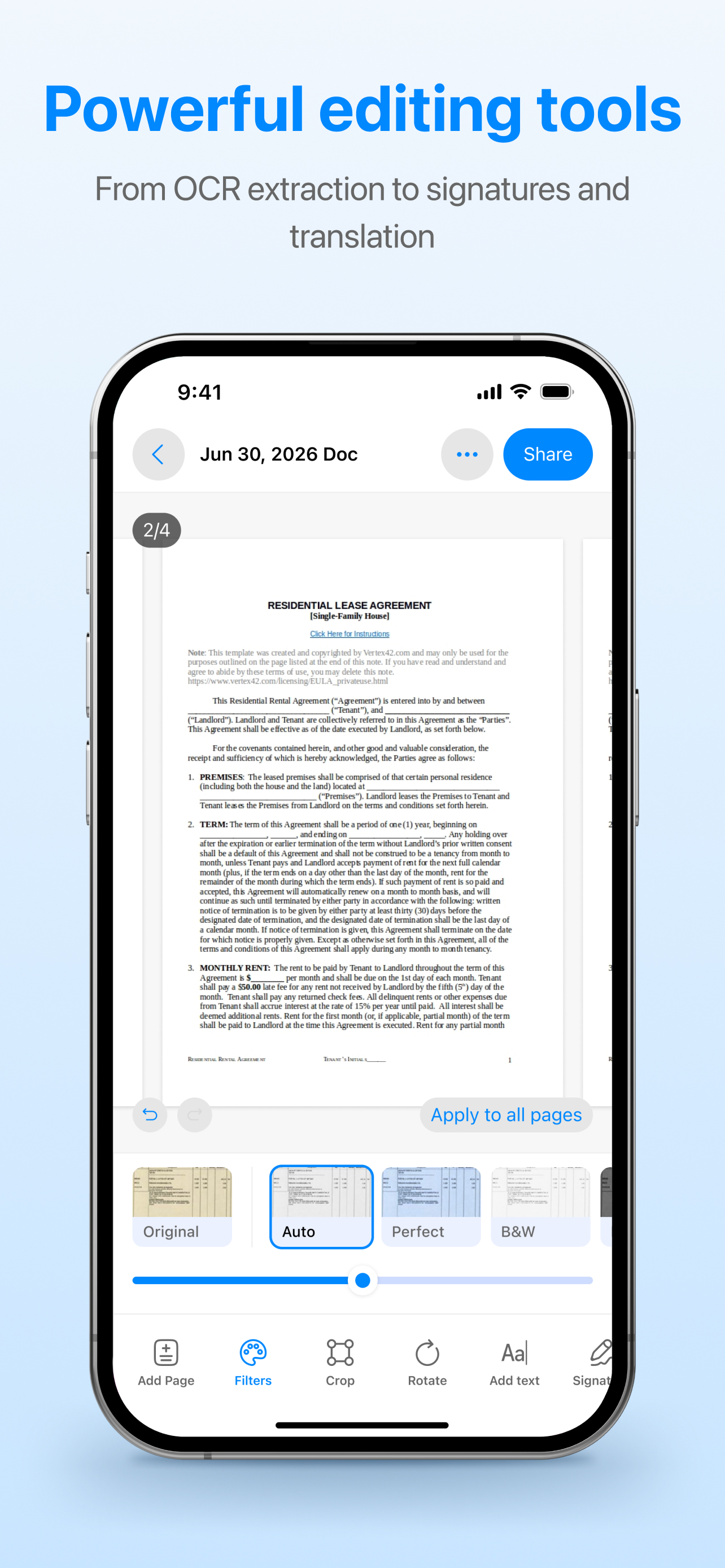 SmartScan AI - PDF Scanner screenshot 3