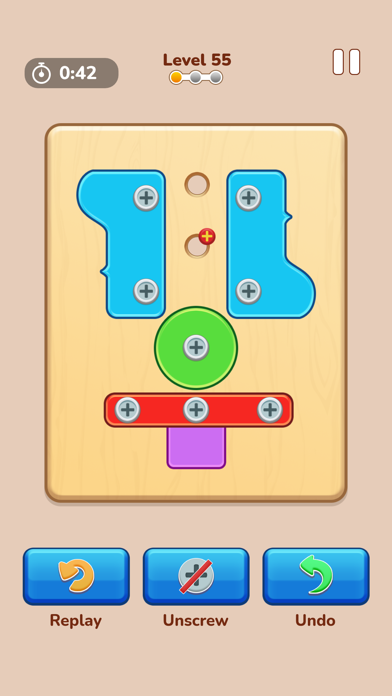 Nuts & Bolts - Unscrew Puzzle Screenshot