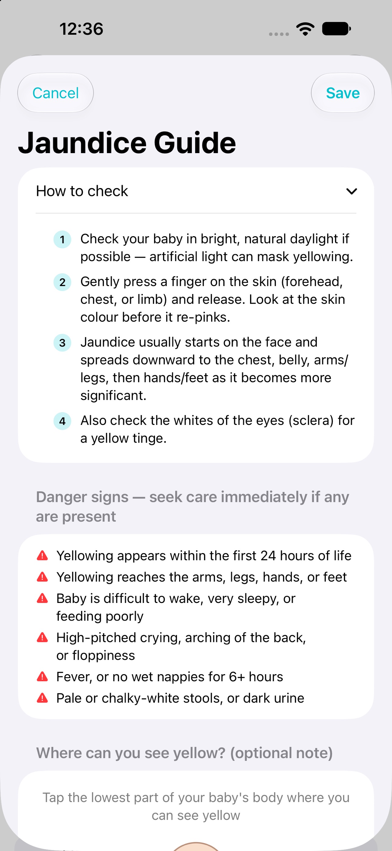 Screenshot 3 of Nestling: Baby Tracker