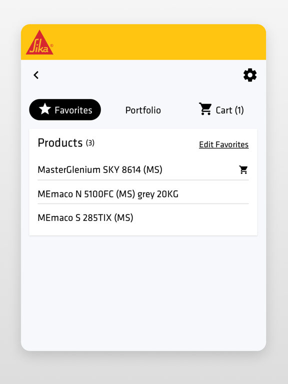 Screenshot #5 pour Sika Order App