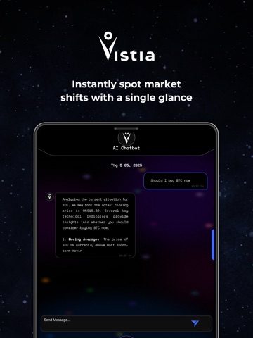 Vistia - Signals & Insights iPad screenshot