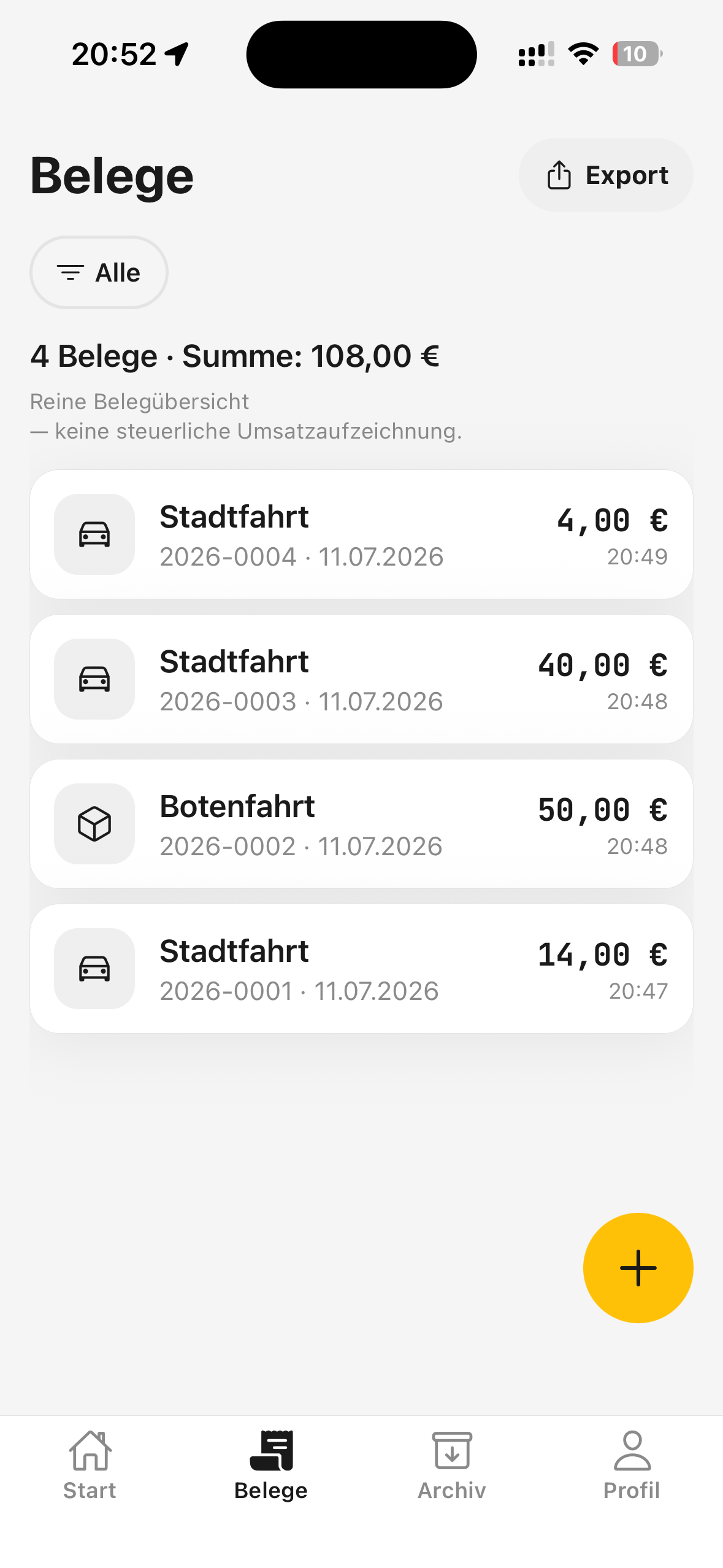TaxiQuit screenshot 4