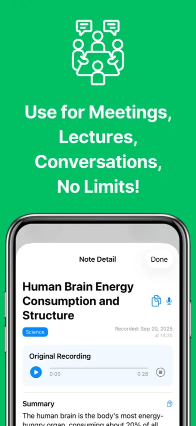 NoteSpeak: AI Speak to Text screenshot 5