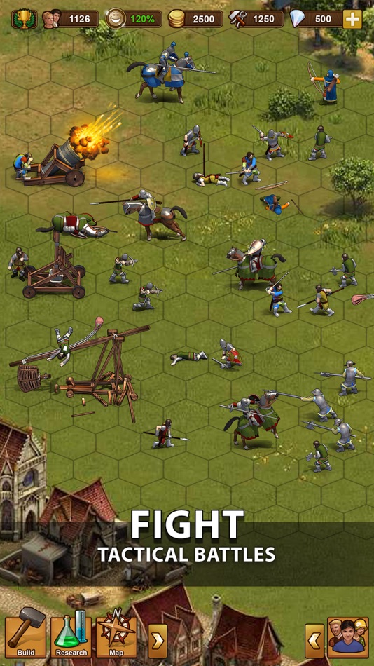 #5. Forge of Empires: Build a City (iOS) Bởi: InnoGames