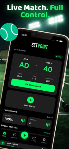 SetPoint - Tennis Tracker Screenshot 6 of 6