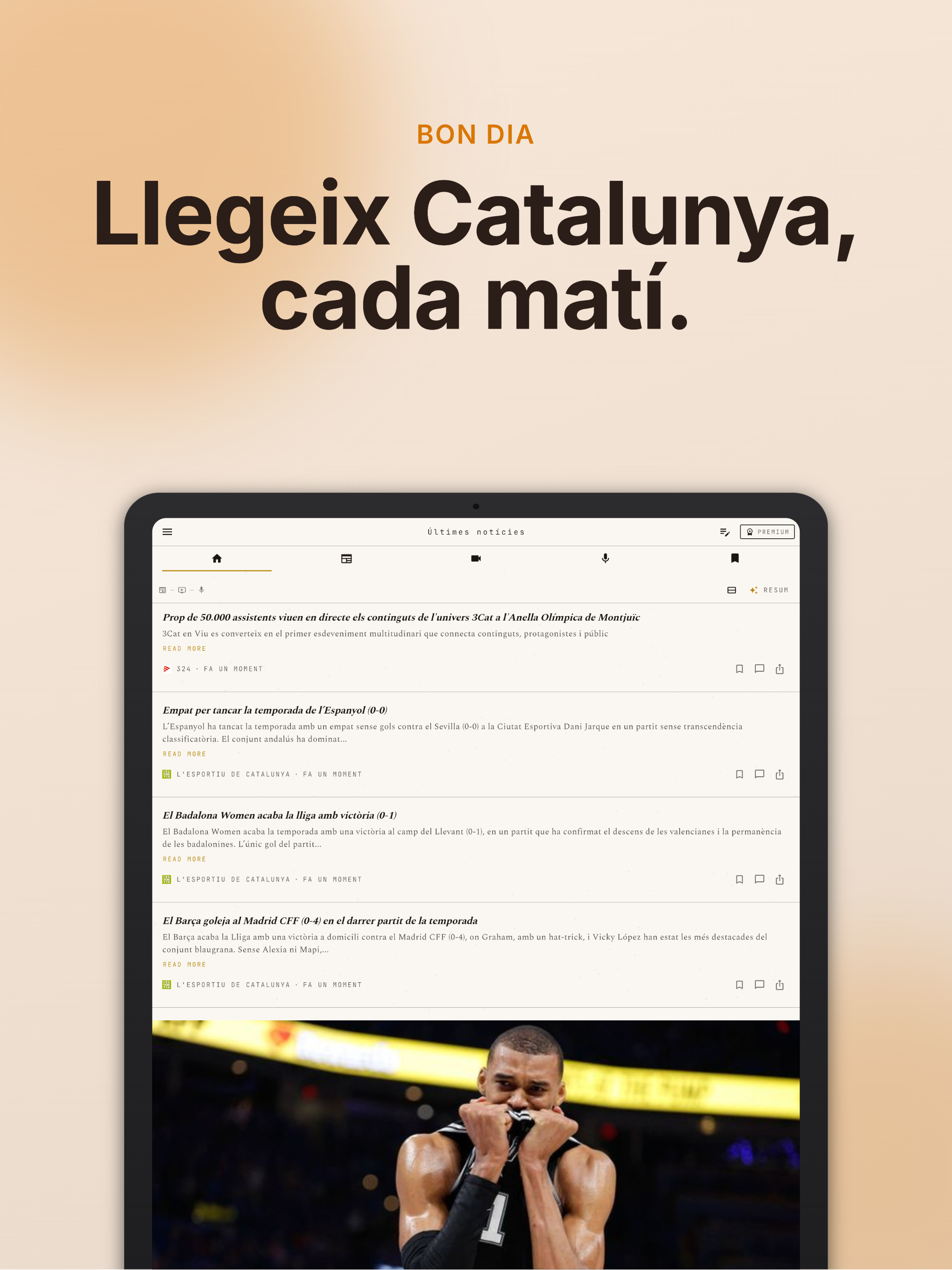 Noticias Cataluña: Diarios TV