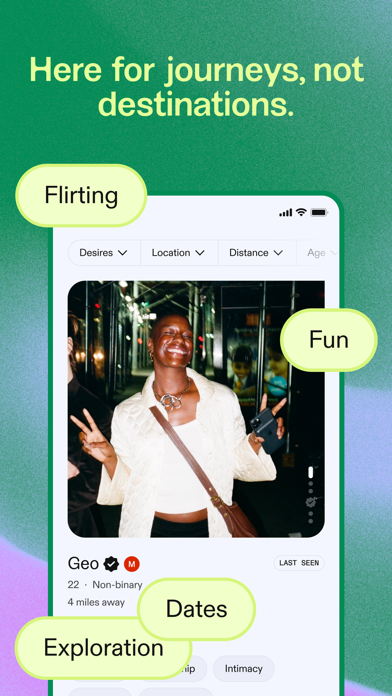 Feeld: Open-Minded Dating Appのスクリーンショット - 4
