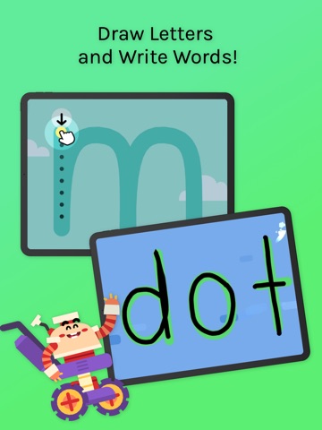 Robot Reading: Learning Games iPad screenshot