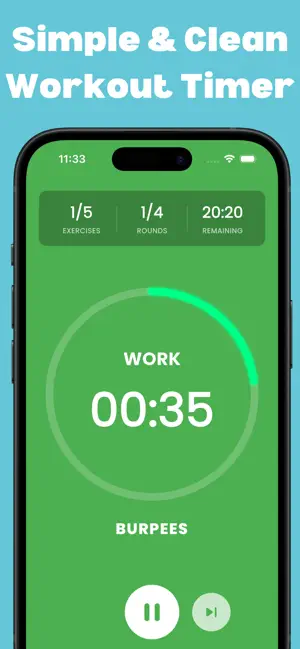 Interval Timer - Tabata Timer. screenshot 3