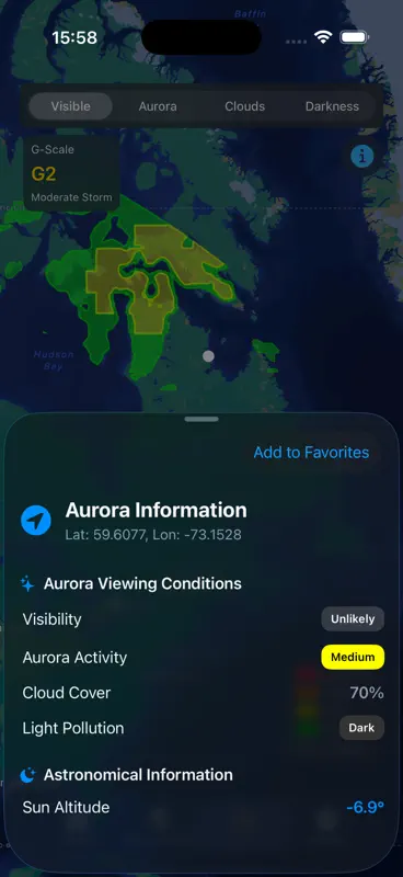 Aurora Watcher screenshot 4 of 5