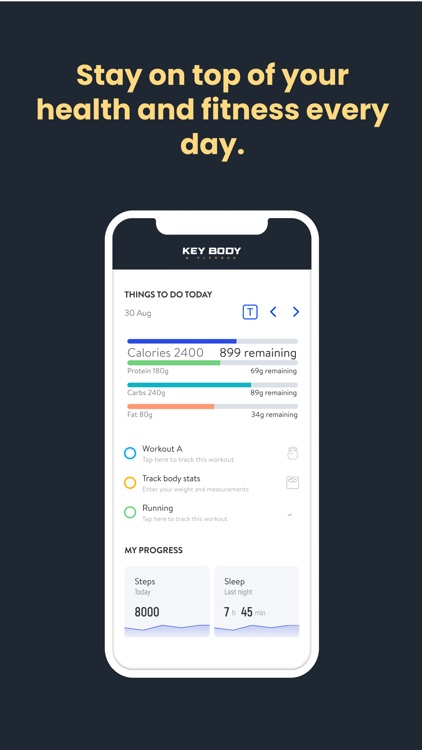 KEY BODY and FITNESS screenshot-4