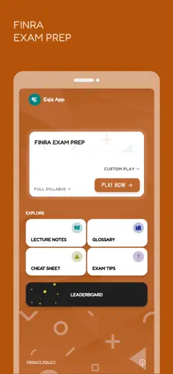 FINRA Exam Prep: With AI iPhone Screenshot 1