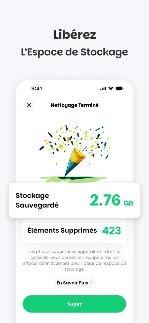 Screenshot #3 pour Deep Cleaner - Nettoyage