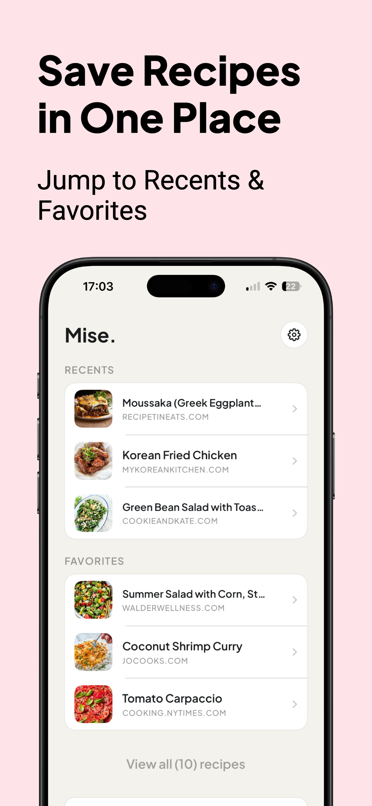 Mise: Hands-Free Recipes screenshot 5