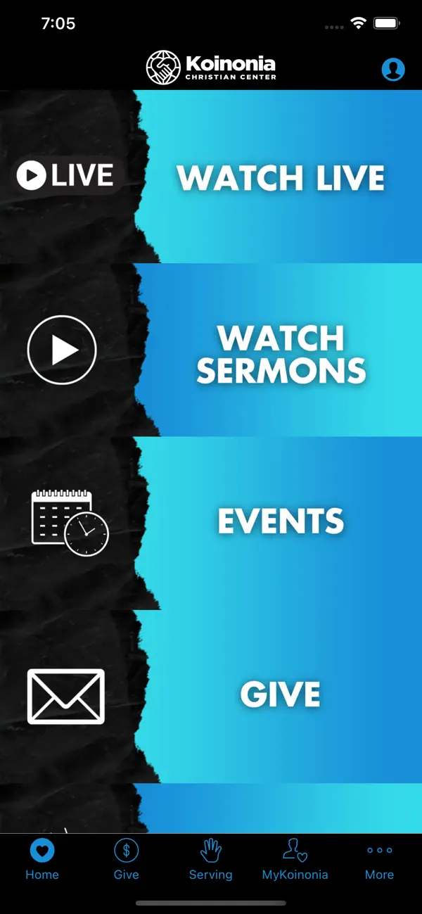 Screenshot #1 pour Koinonia Christian Center