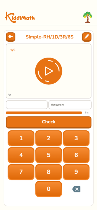 KiddiMath Practice Screenshot 4 of 10