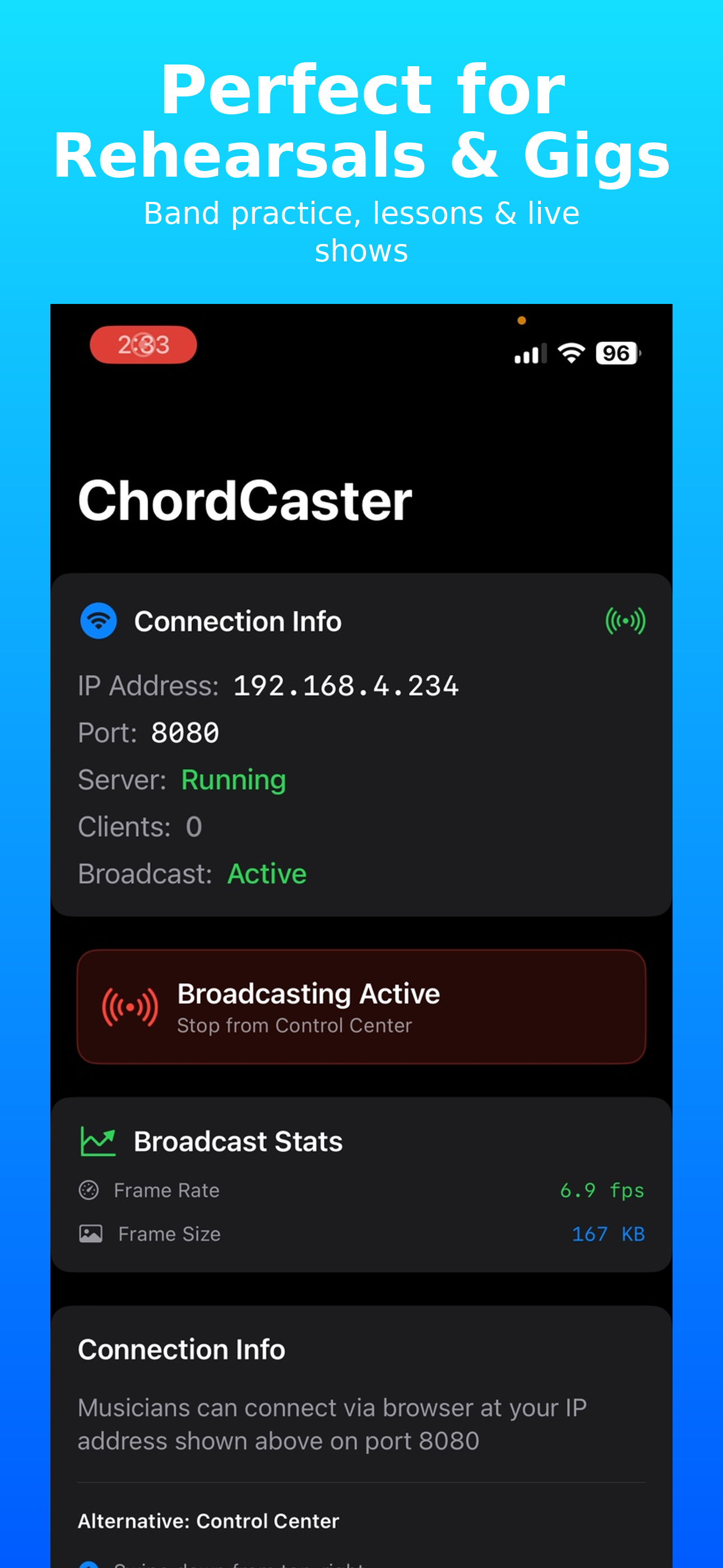ChordCaster - Screen Mirroring screenshot 3