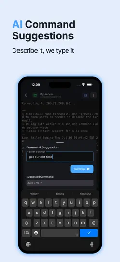 Скриншот Terminal & SSH - на iPhone 4