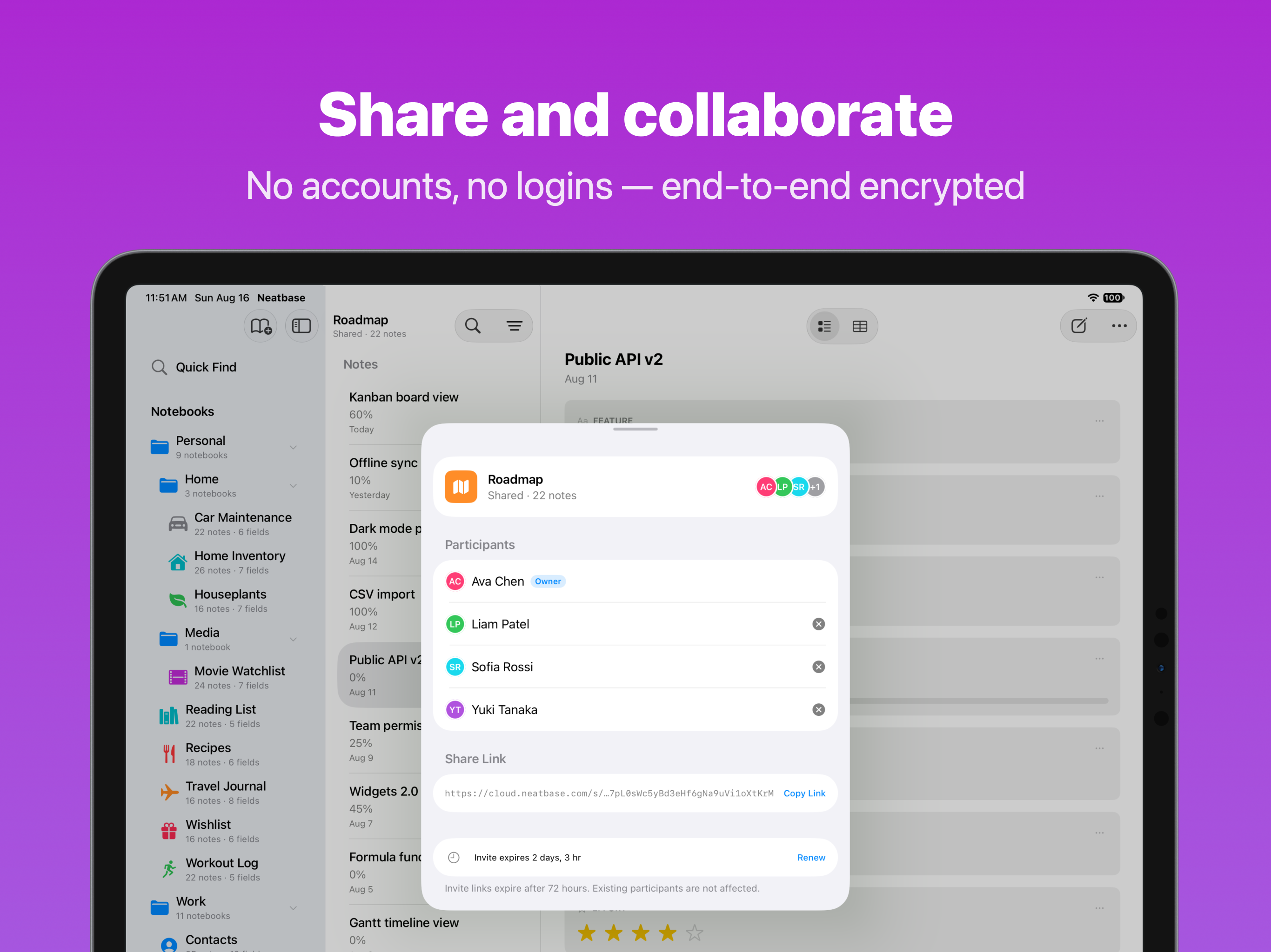 Neatbase: Personal Database screenshot 15