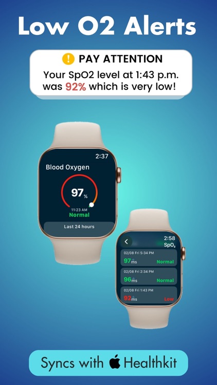 Blood Oxygen App- Watch