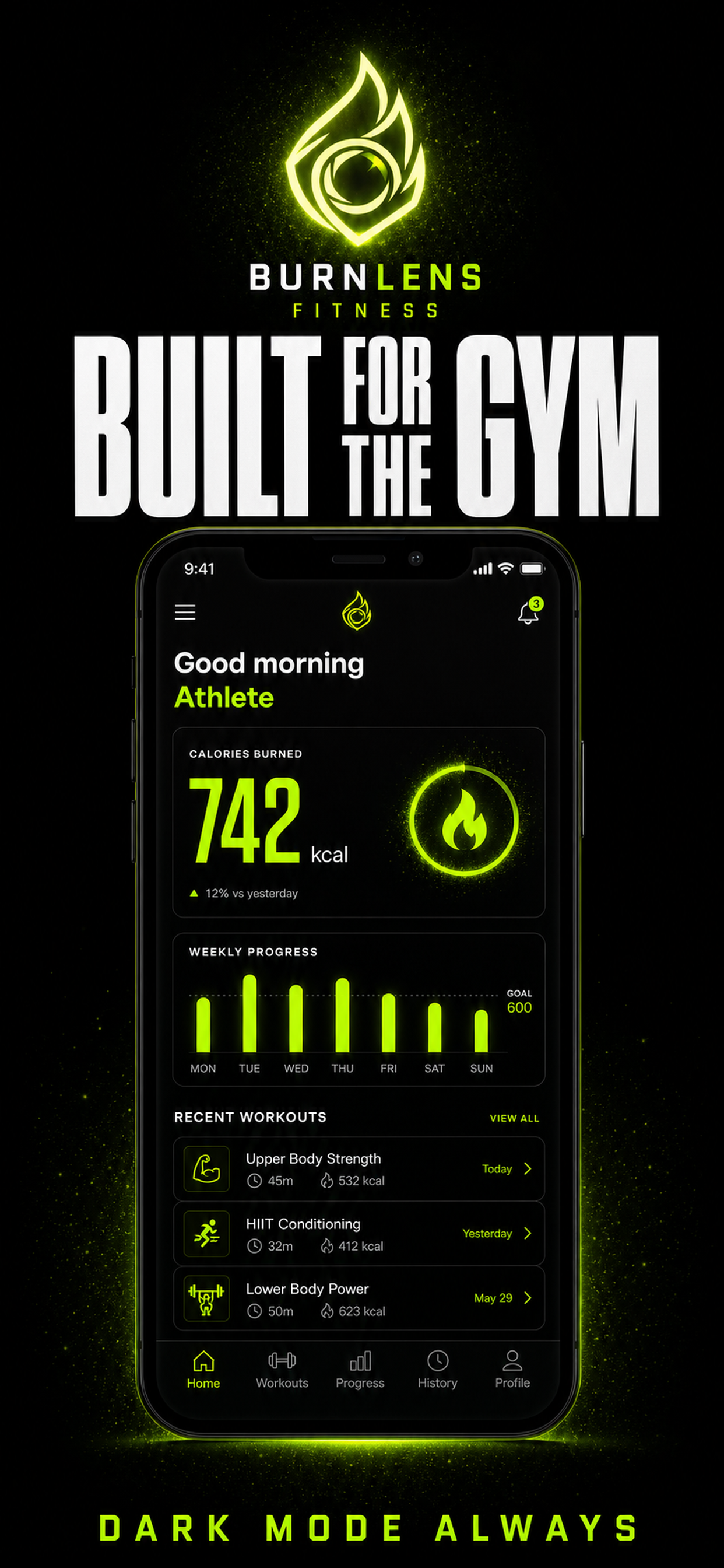 BurnLens Fitness screenshot 4