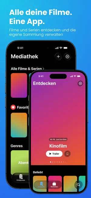 Movie Manager iPhone screenshot 1