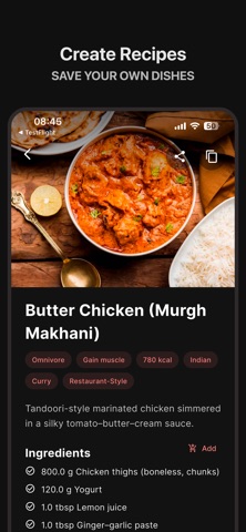 Recipio: Cook & Plan Meals screenshot