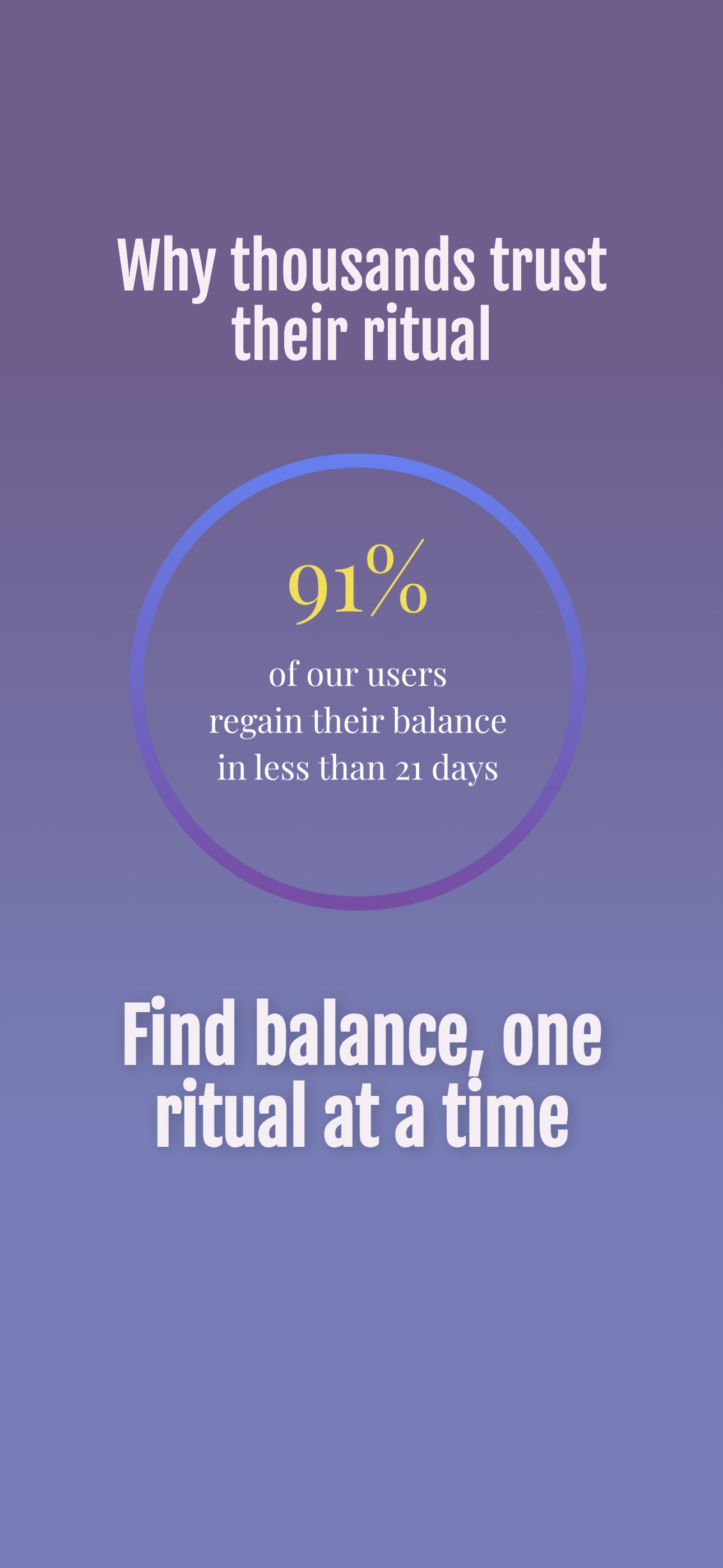 Daily Ritual Card: Zen & Focus