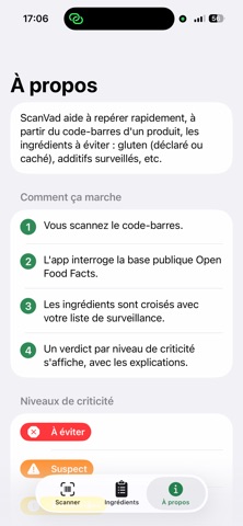ScanVad screenshot
