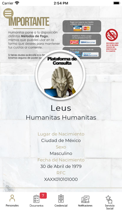 Humanitas CE Screenshot