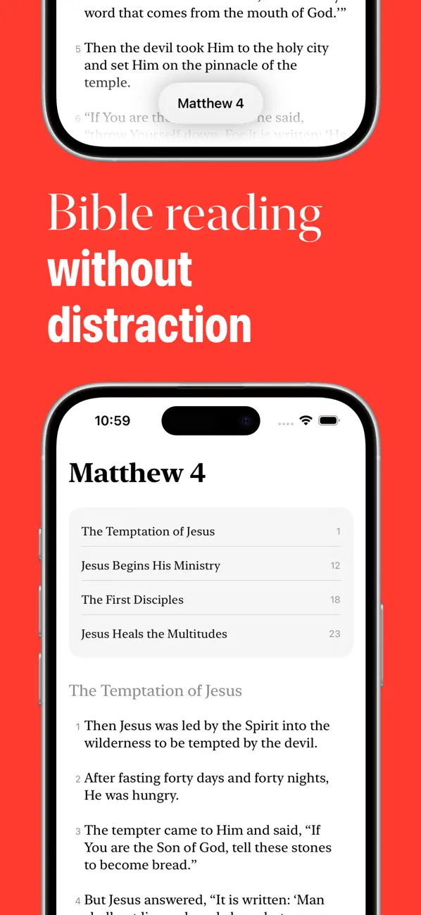 #4. Study Bible: FocusBible (iOS) Ved: Alexander Devane
